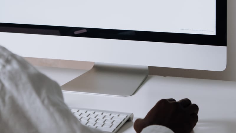 Email template design layout with structured content blocks and styling
