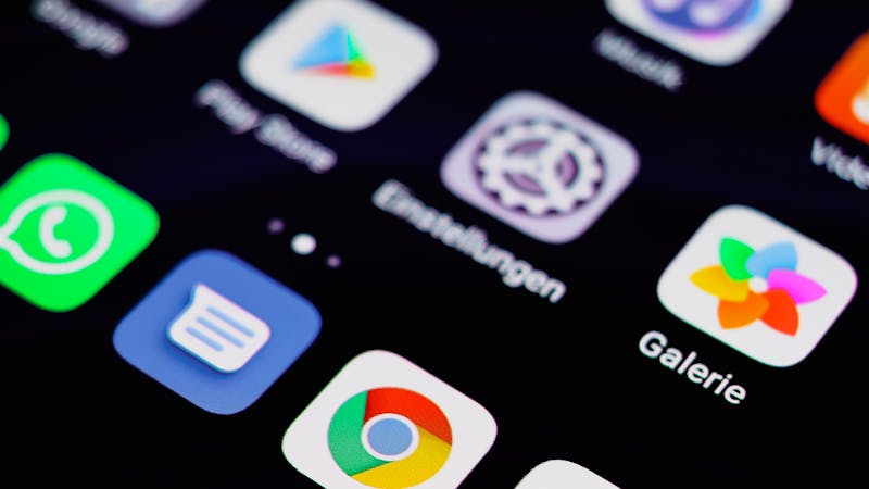 Android and iOS devices side by side running native applications