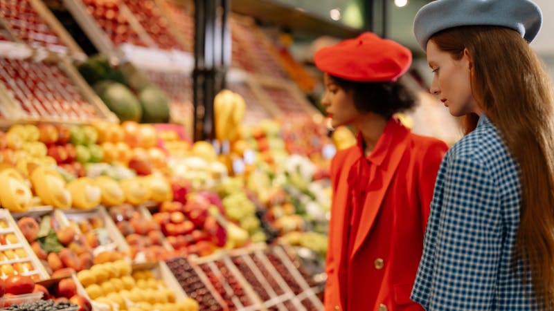 Two-sided marketplace connecting buyers and sellers on a digital platform