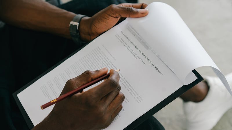 Quality assessment criteria being evaluated against standards