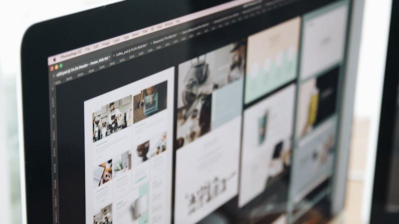 Website wireframe showing conversion-focused layout with prominent call to action