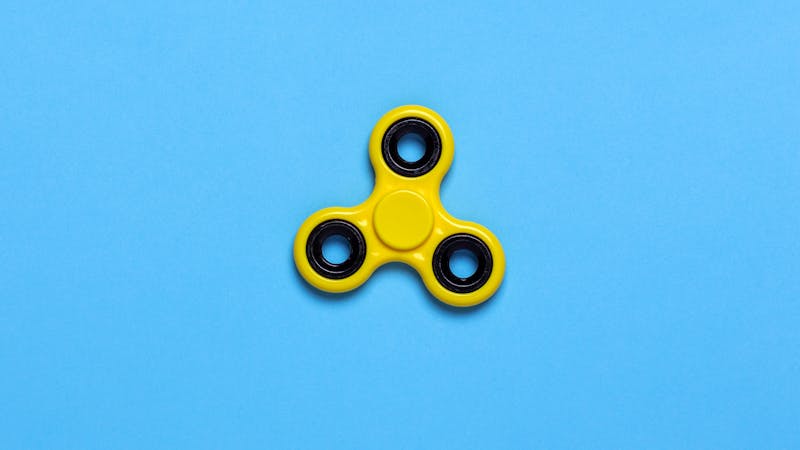 Mobile app displaying a loading spinner while content loads
