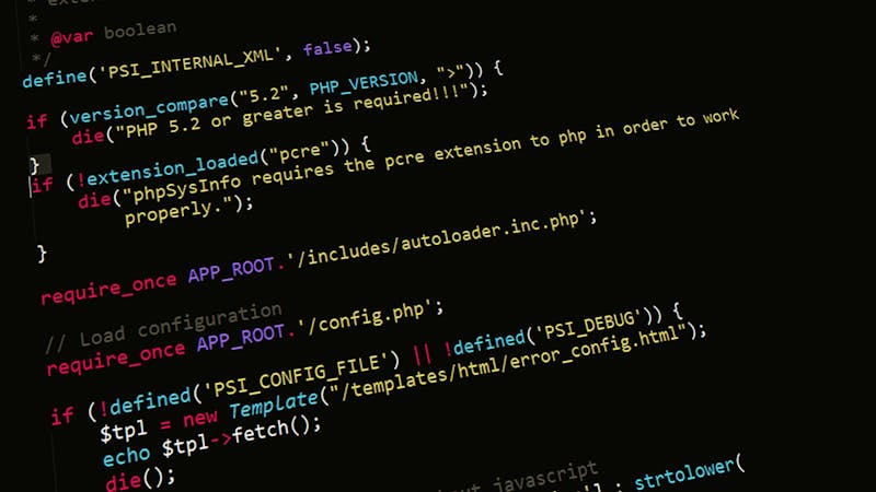 Developer debugging code on a screen to fix software issues