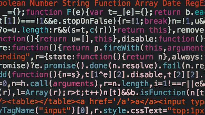 Clean code displayed in a code editor with organized structure