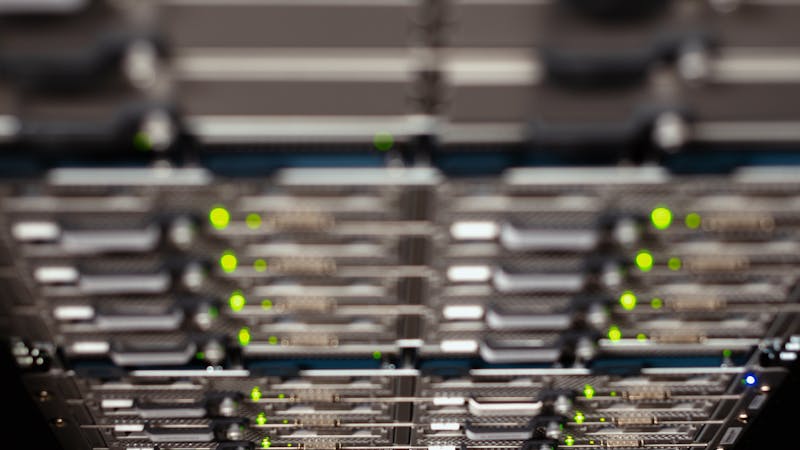 Server maintenance and system update process in progress